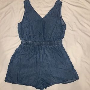 Denim Look Romper (found at marshalls)